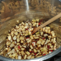 5 mins into cooking